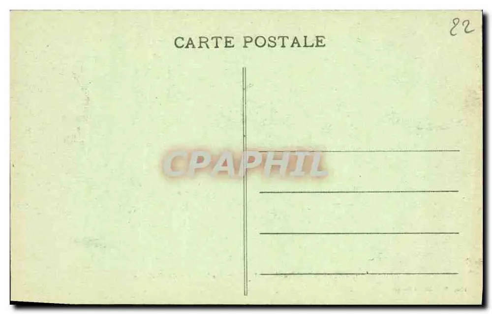ÉTABLES (C.-du-N.) - Die Höhle von la Grève des Godelins — Photo R. Binet, St-Brieuc - Rückseite