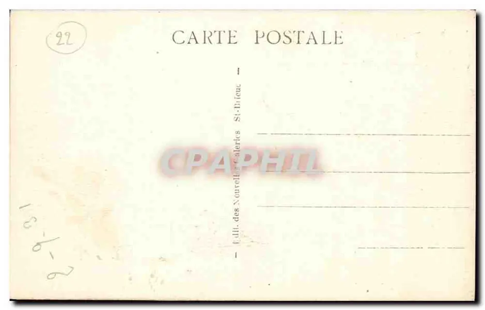 Saint-Brieuc (C.-du-N.) — Landschaft über dem Viadukt von Toupin — Verlag: N. Galetiers - Rückseite