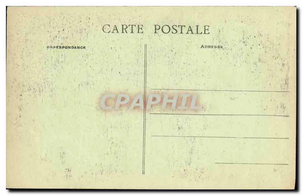 Saint-Brieuc — Igreja de Robien — Editor E. Hutton, n° 89 - Verso