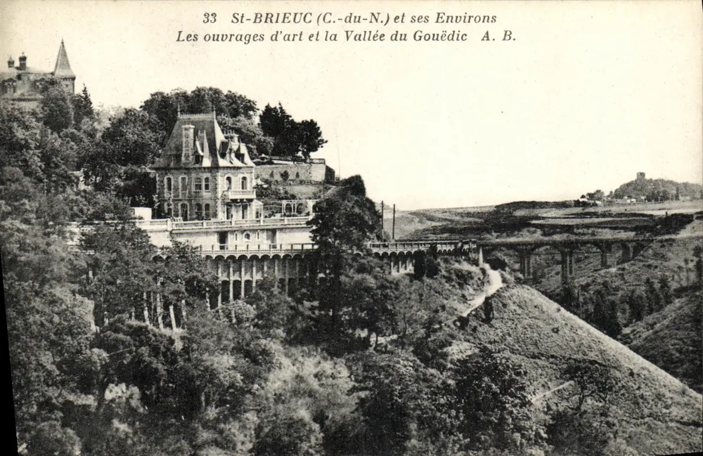 St-Brieuc (C.-du-N.) und seine Umgebung — Die Kunstwerke und die Gouëdic-Tal — A. B. - Vorderseite