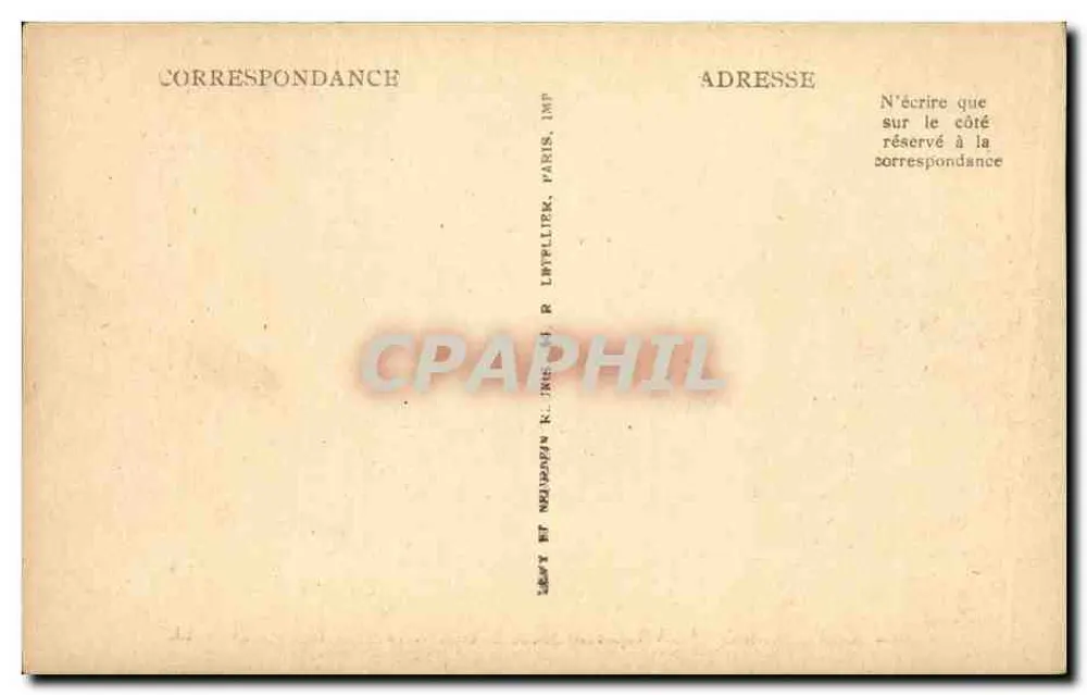 Saint-Brieuc — Die Tal der Gonédic und die neuen Boulevards — LL - Rückseite