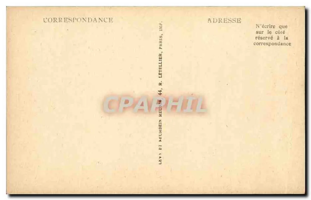 Saint-Brieuc — L'Anse aux Moines — ND - Verso