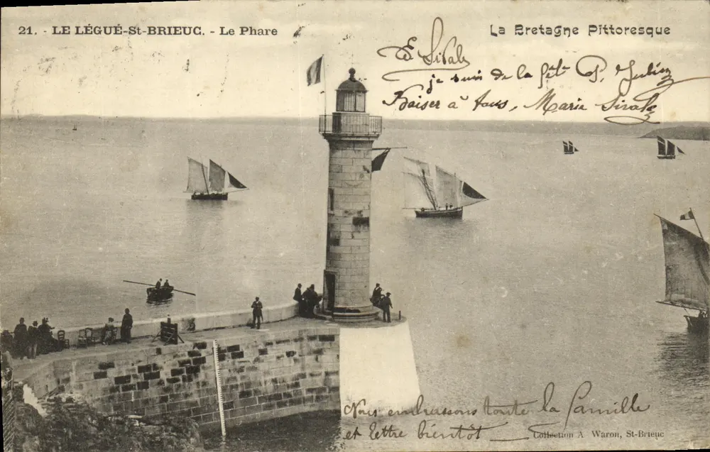 Le Légué-St-Brieuc — O Farol — A Bretanha Pitoresca, n°21 - Frente