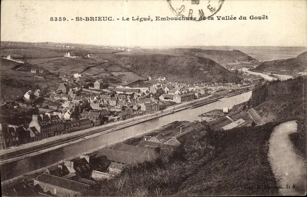 St-BRIEUC - Le Légué, Mündung der Gouët-Tal — E. Hameau, St B - Vorderseite