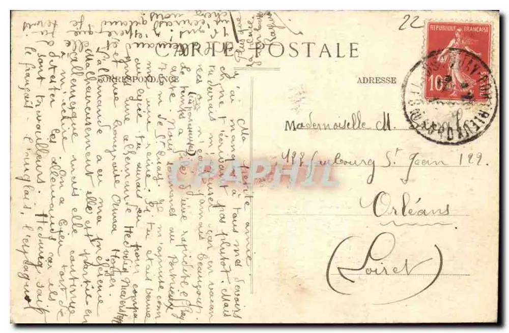 Saint-Quay (C.-du-N.) — O Sémaphore — As Falésias — J.-B. Barat, fot.-edit., Saint-Quay - Verso