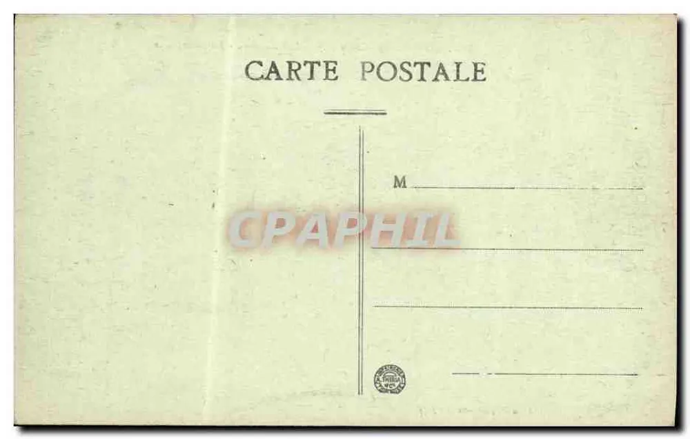 Saint-Quay (C.-du-N.) — Die Klippen — Le Sémaphore — f.-B. Barat, phot.-publ., St-Quay - Rückseite