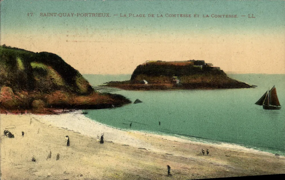 Saint-Quay-Portrieux — La Plage de la Comtesse und La Comtesse — LL - Vorderseite