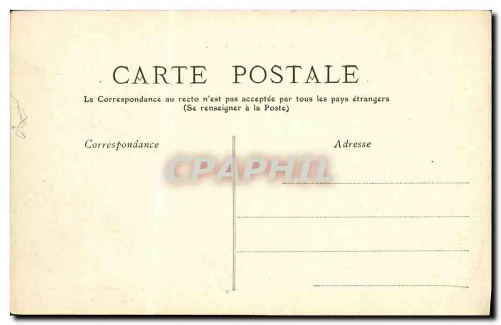 Valle de las Pequeñas Troïerou — Perros-Guirec — Colección Andrieu, n°179 - Reverso