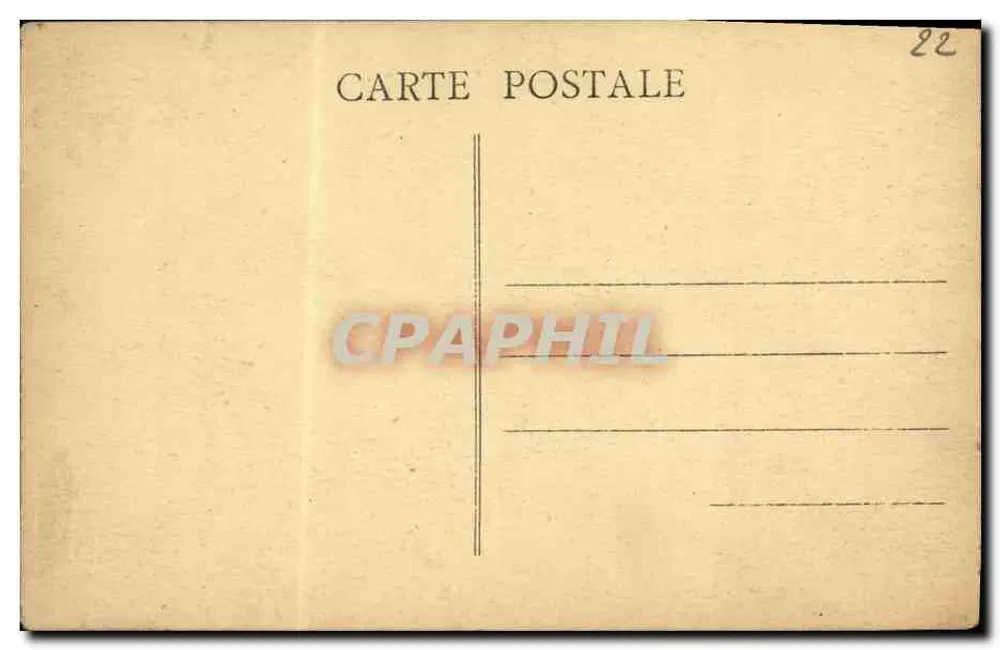 Perros-Guirec (C.-du-N.) - Hotel Belle-Vue - Speisesaal - Rückseite