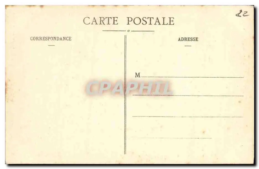 Perros-Guirec (C.-du-N.) — A Igreja data do século XII — J. Sorel, editor, Rennes, n°51 - Verso