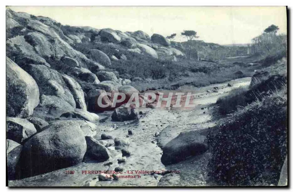Perros-Guirec - A Valle dos Troncos — Comptoir photographique, Perros-Guirec (C.-da.-N.) - Frente