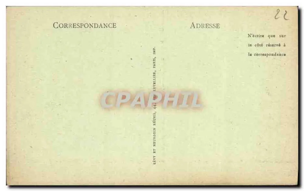 Perros-Guirec — Villen in Pors-Nevez — LL. — n°17 - Rückseite