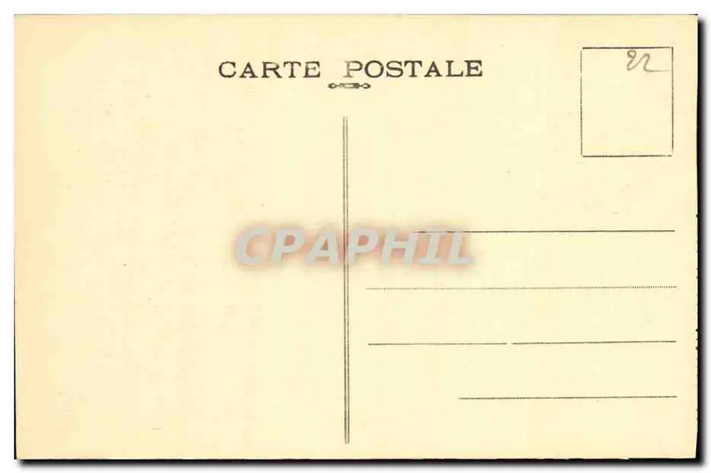 Ilha de Brehat — Rocha estranha — Editor Marchand, Brehat, n° 2419 - Verso