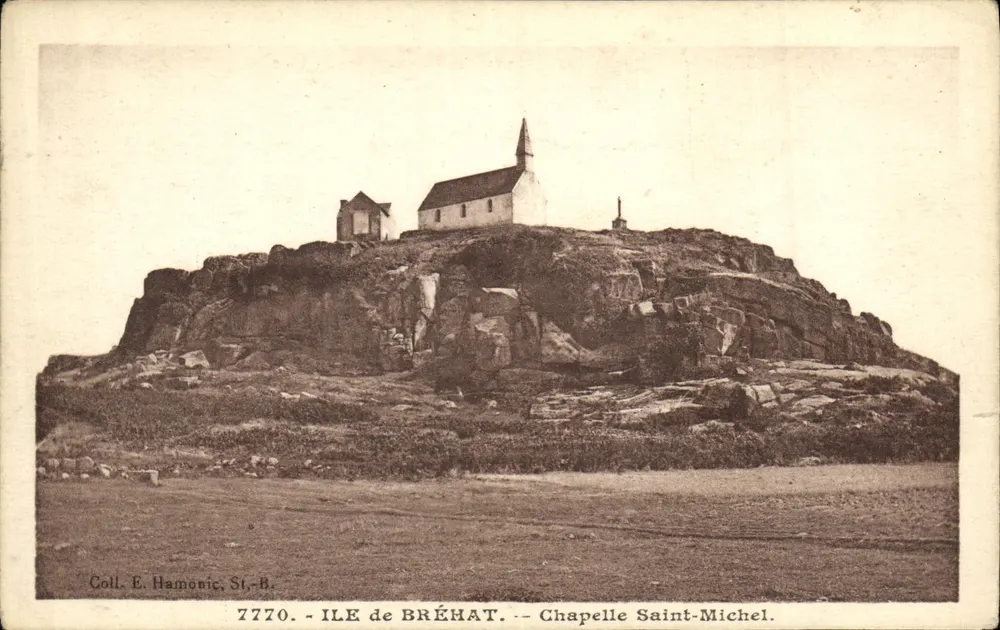 Ilha de Bréhat — Capela Santo Miguel — Coleção E. Hamonic, St-B. - Frente