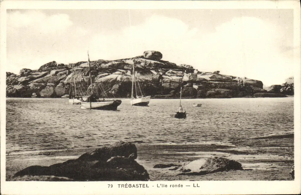 Trégastel — A Ilha Redonda — LL - Frente