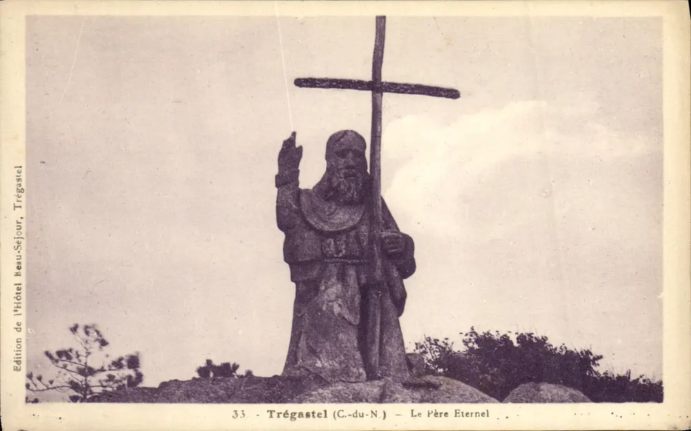 Tré gastel (C.-du-N.) — O Pai Eterno — Edição do Hotel Beau-Sejour, Tré gastel - Frente