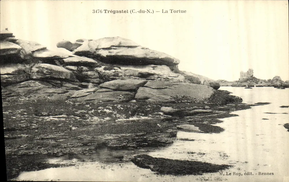 Trégastel (C.-du-N.) — A Tartaruga — M. Le Roy, editor — Rennes - Frente