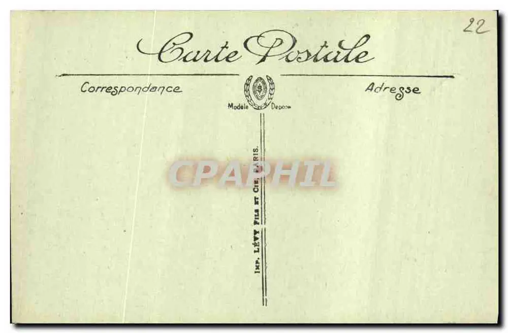 Trégastel — Le Roi Grallou — LL. — n°46 - Verso