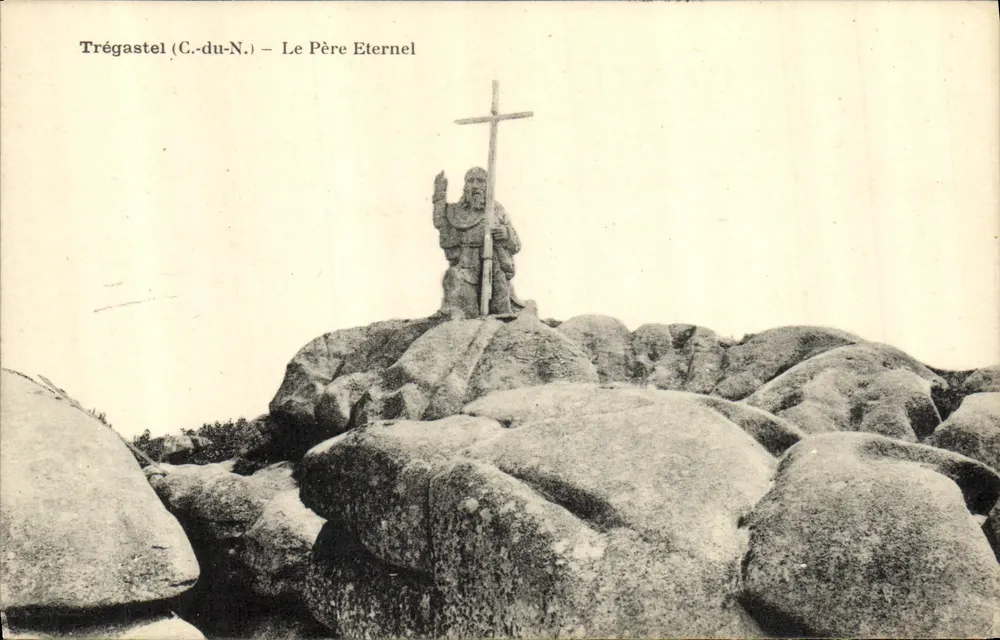 Trégastel (C.-du-N.) – O Pai Eterno - Frente