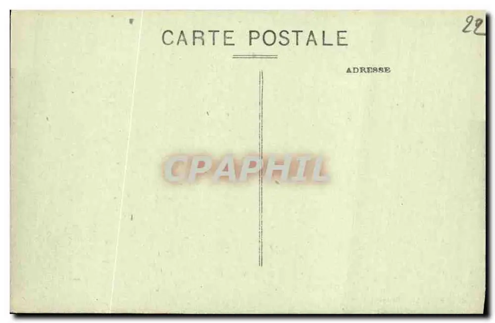 Trégastel (C.-du-N.) — Um canto do Gouffre — n° 3469 - Verso