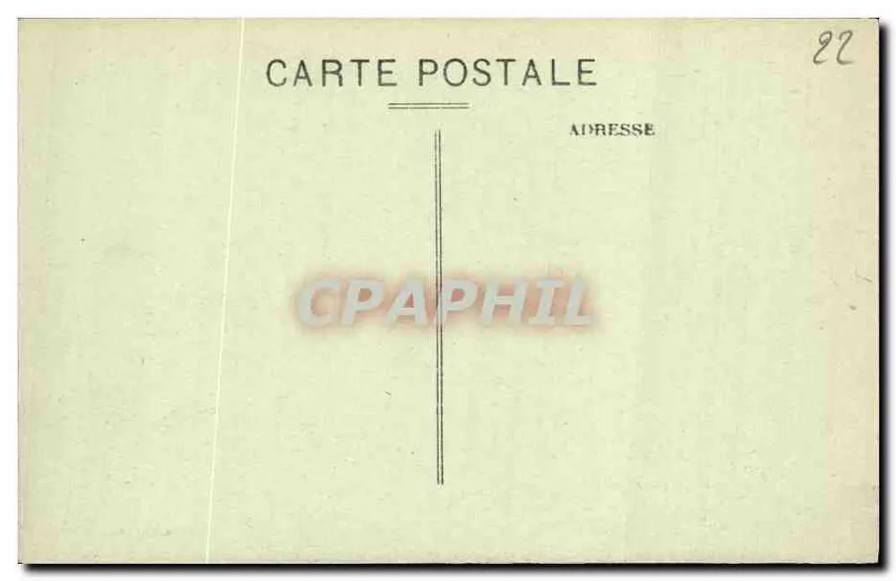 Trégastel (C.-du-N.) — Os Rochos — Le Dé — Rennes - Verso