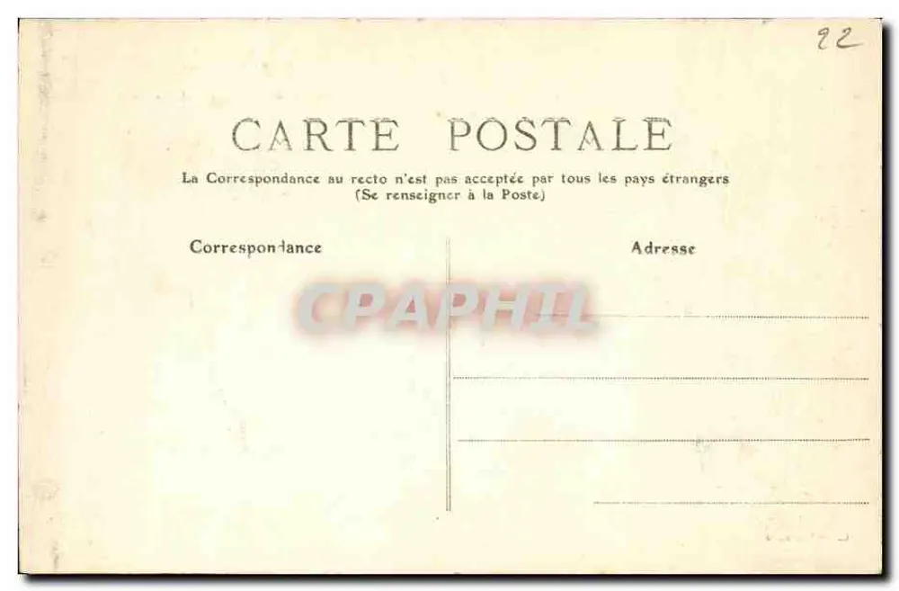 Trégastel — O Pai Eterno — Ch. de Léganau - Verso