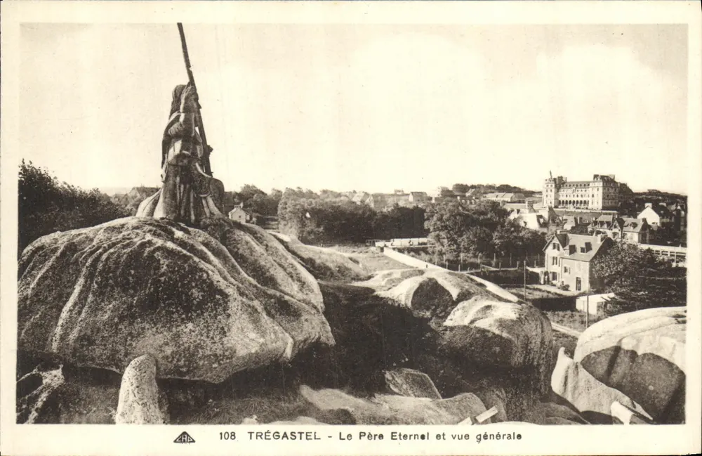 Tré Gastel - O Pai Eterno e vista geral — n° 108 — editor A. Académie des Arts Plastiques - Frente