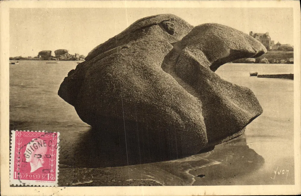 O Rocha da Bruxa — Trégastel (Côtes-du-Nord) — Éditions d'Art Yvon - Frente