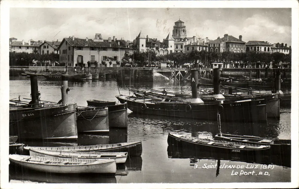 Saint-Jean-de-Luz (B.P.) — O Porto — R.D. — R. Dorange, Tours - Frente