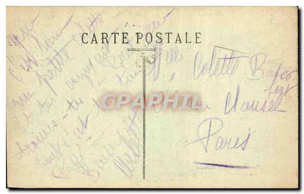 Biarritz — O Rocher du Basta — Fot. Marcel Delboy — M.D. - Verso