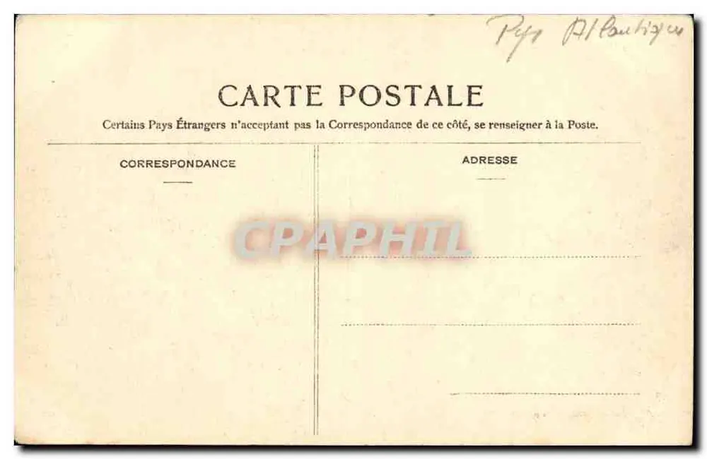 Biarritz - La Roche du Basta — P. Helmlinger & Cie, Imp. Phot. Nancy, n°26 - Rewers