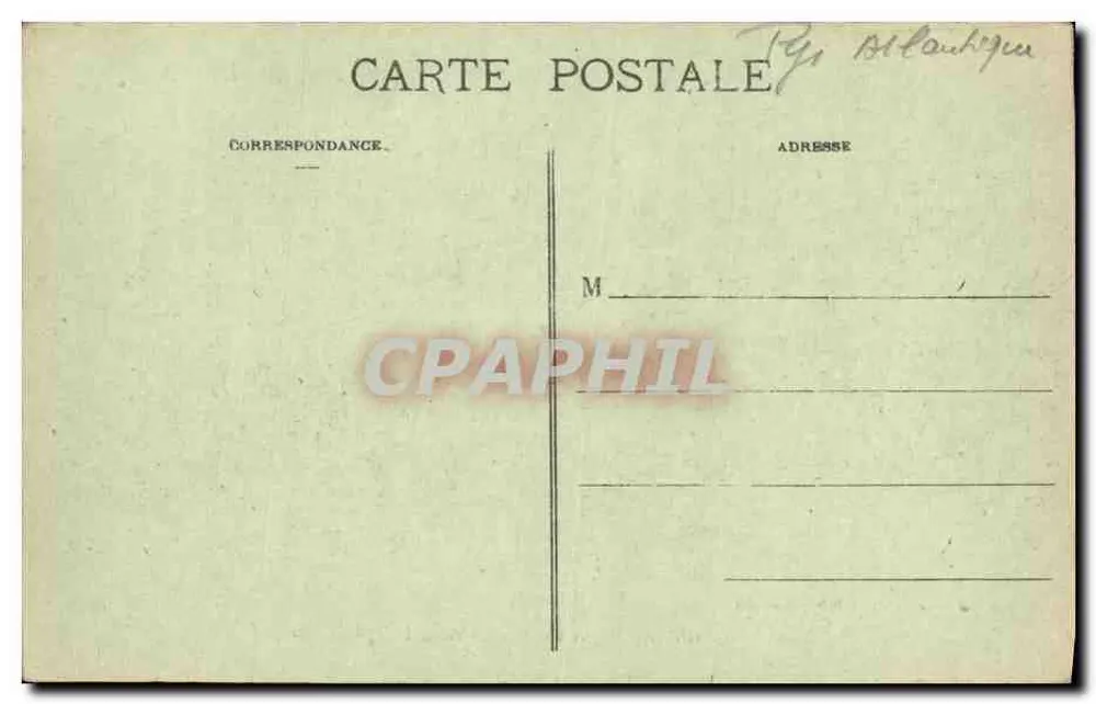 Biarritz - Welle am Felsen der Jungfrau — Phototypie Marcel Dalboy, Bordeaux, n°45 - Rückseite