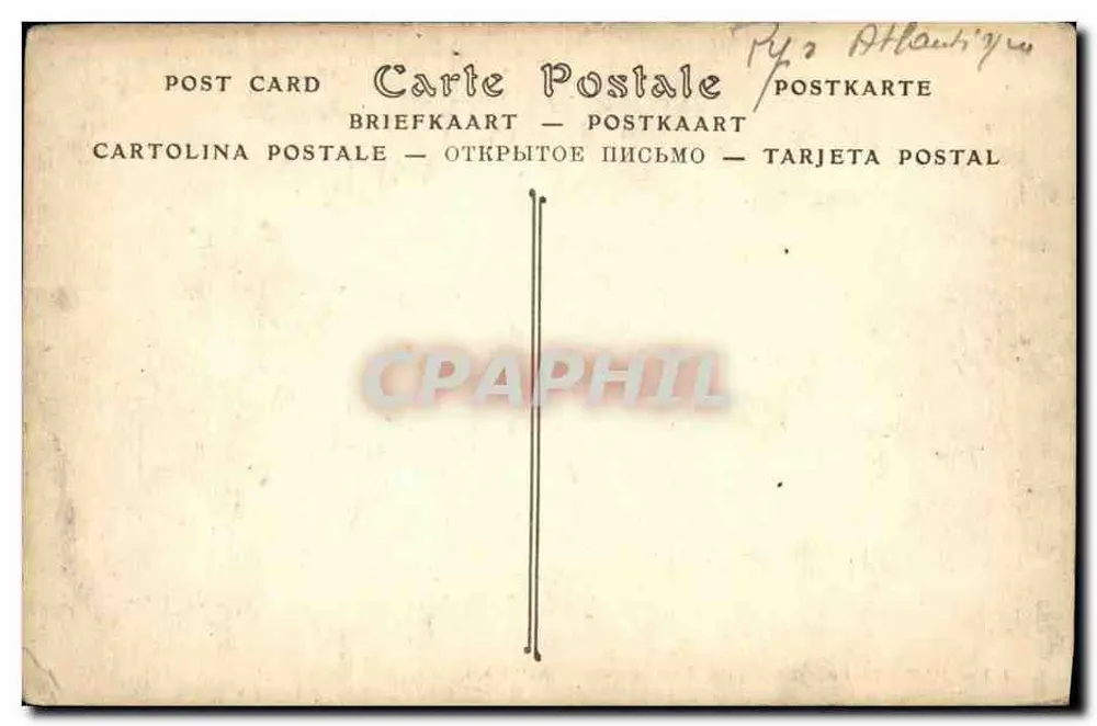 Pau. O Parque Beaumont. Os Cisnes — ND. Fot. n°173 - Verso