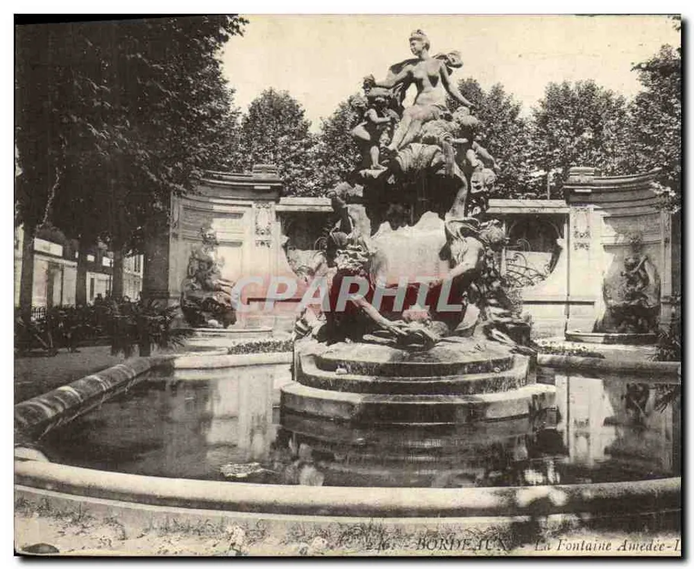 Bordeaux — Fontaine Amedée — n°46 - Frente