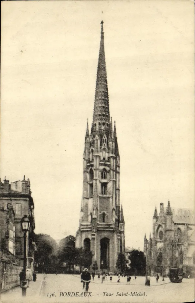 Bordeaux — Toren van Sint-Michaël — Uitgave J.G. n°136 - Voorkant