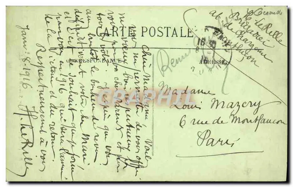 Bordeaux — A Torre São Michel — LL. n°29 - Verso