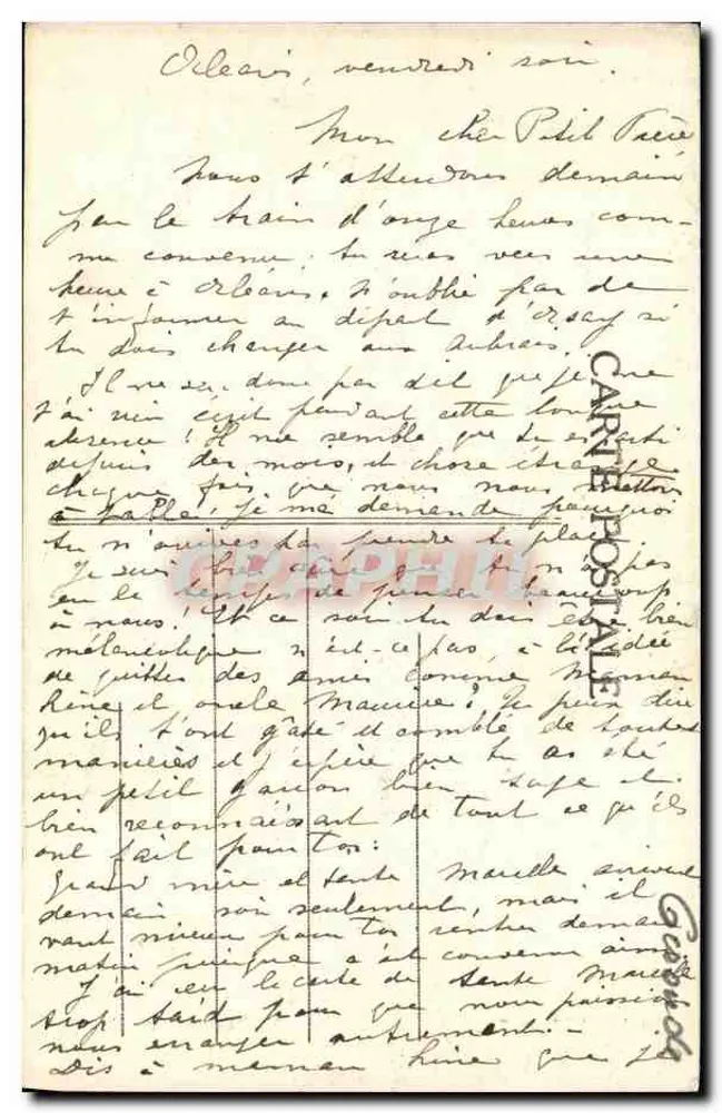 Bordeaux — Torre St-Michel — A.H. 15 - Verso