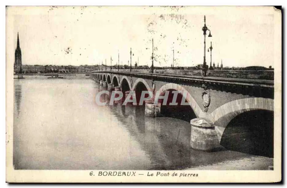 Bordeaux — De steenbrug — TS Rivière-Bureau - Voorkant