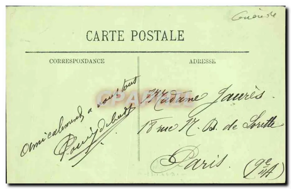 Bordeaux — Die Rostralkolonnaden und die Quinconces — LL. - Rückseite