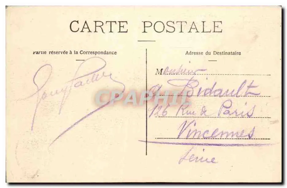 Charousse-Passy (Alta Saboia) e o Mont-Blanc — J. R. Passy, n°67 - Verso