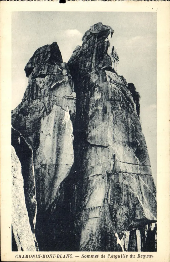 Chamonix-Mont-Blanc — Sommet de l'Arguille du Requern - Vorderseite