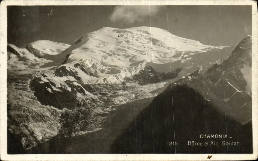 Dôme e Aigoual - Chamonix - 1215 - Frente