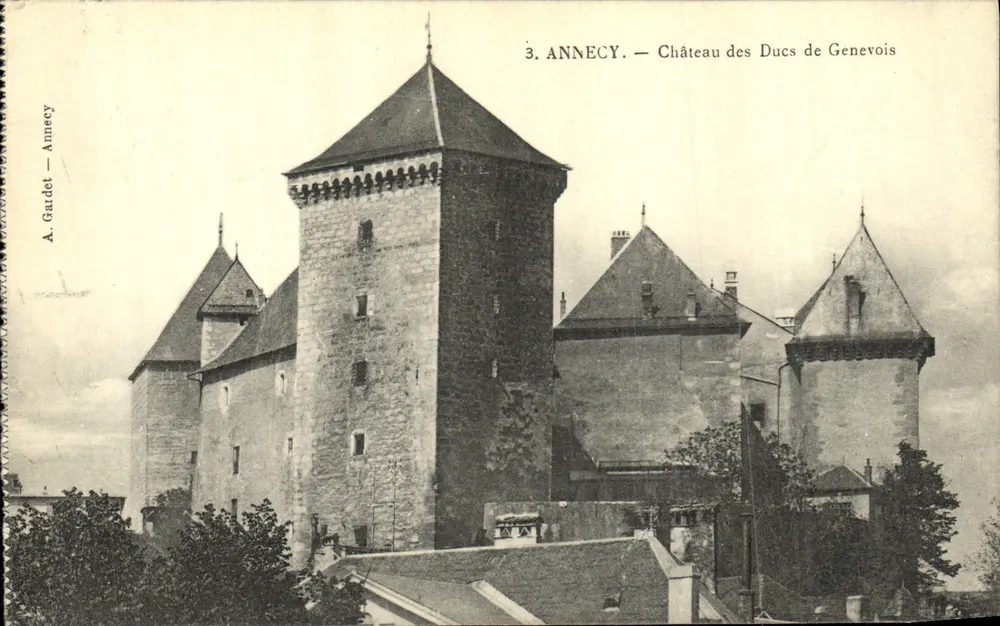 Annecy — Schloss der Herren von Genf — A. Gardet - Vorderseite