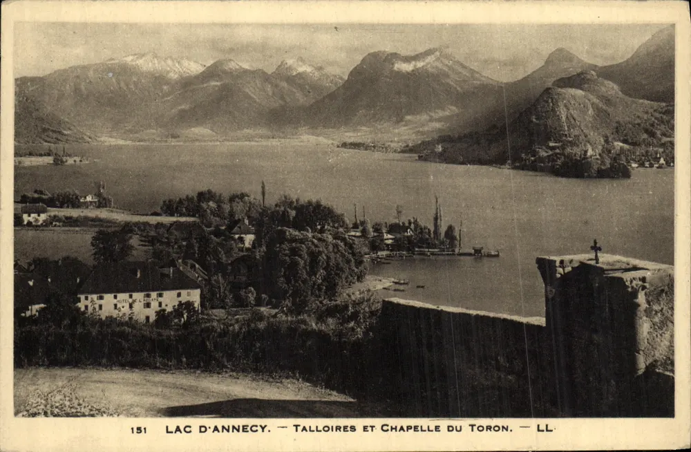 See Annecy — Talloires und Kapelle des Toron — LL - Vorderseite