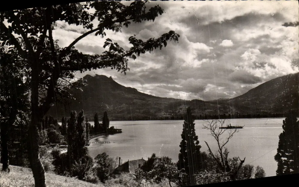 See Annecy — Ansicht des Col de Leschaux — G. ROSSAT, T.P. Annecy, n°313 - Vorderseite