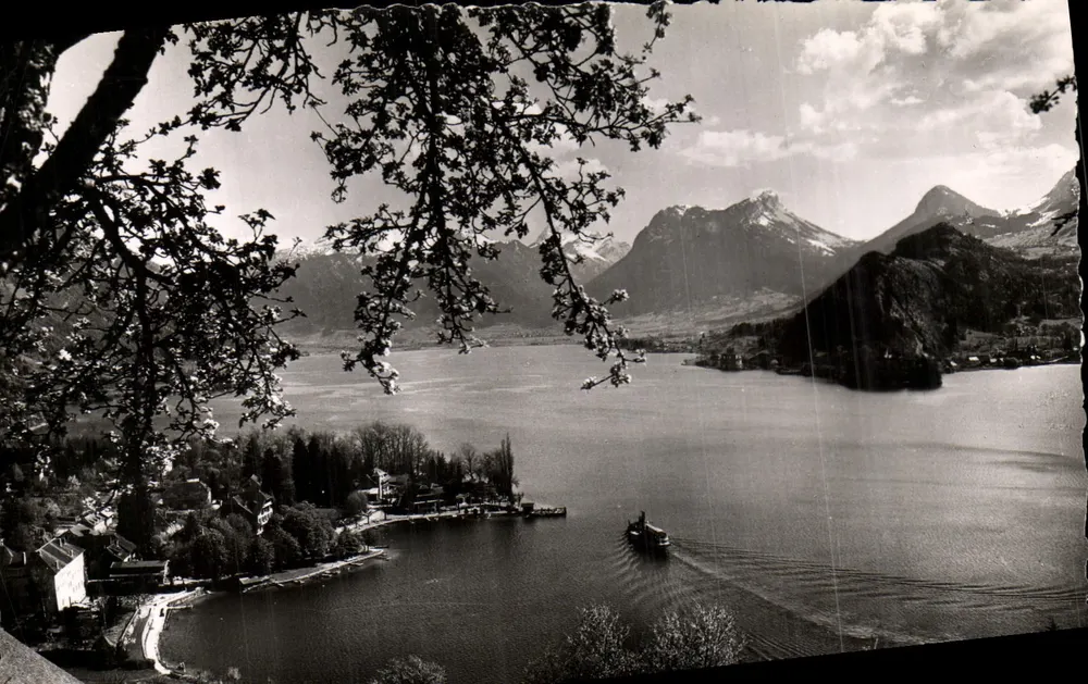 See Annecy — Talloires und der Kleine See — Edition F. Marquet, Annecy - Vorderseite