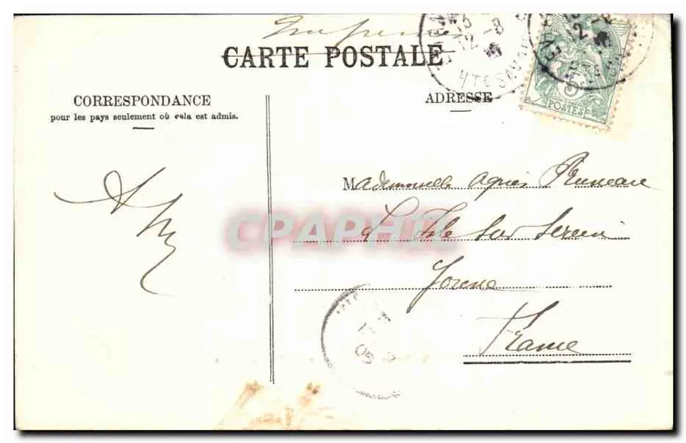 Evian-les-Bains — Porto e cais — Jullien frères, Fot. Editores, Genebra, n° J.J. 2707 - Verso