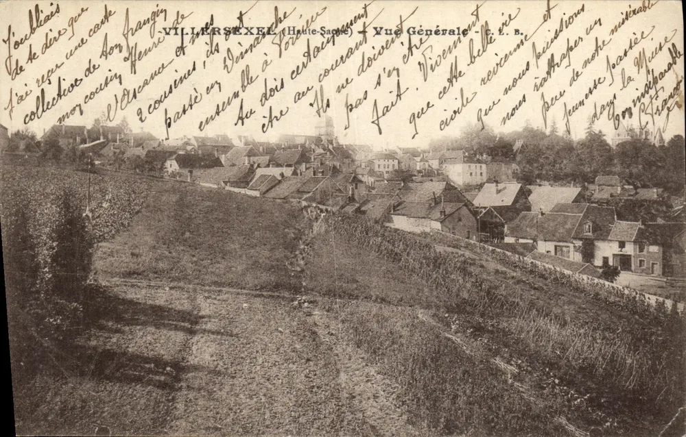 Villerssexel (Haute-Saône) — Vista Geral — B. B. - Frente