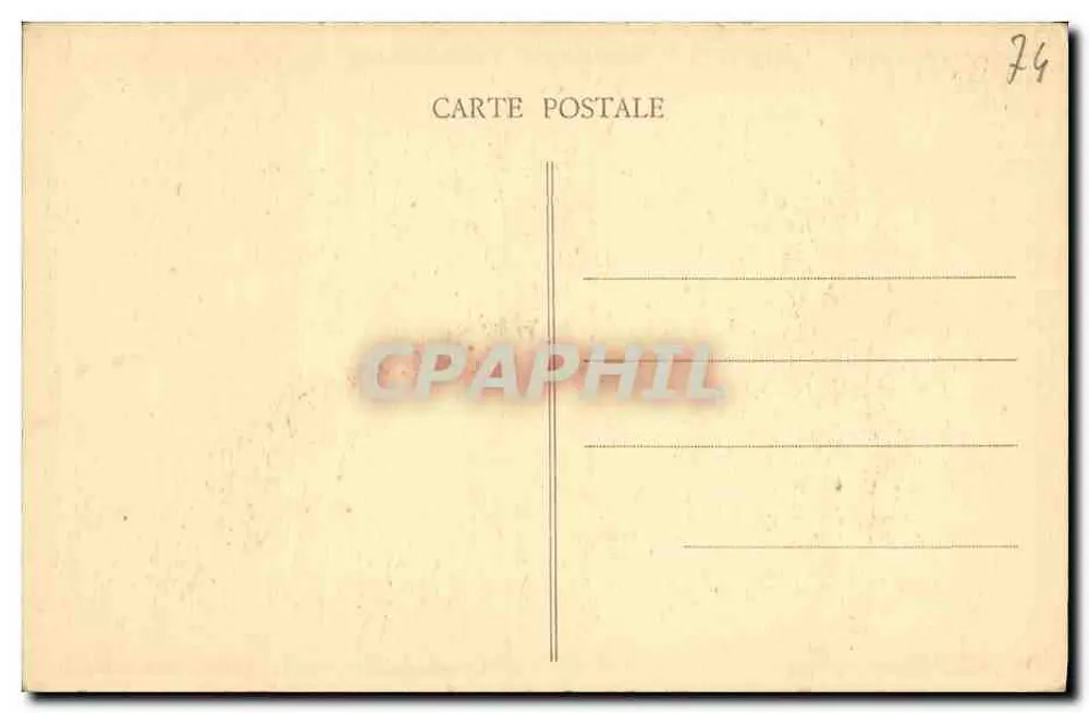 Castelo de Menthon-Saint-Bernard — A Capela — editor não identificado - Verso