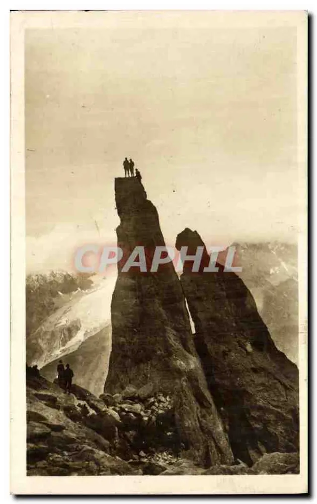 As Aiguilles de Chamonix — Vista panorâmica — Edição Gil, Anney - Frente